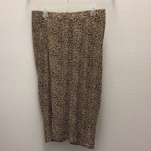 Cute leopard skirt